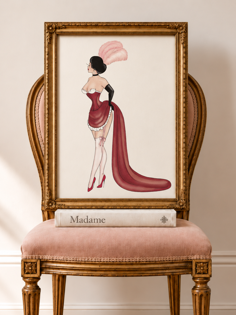 The Moulin Rouge Dancer