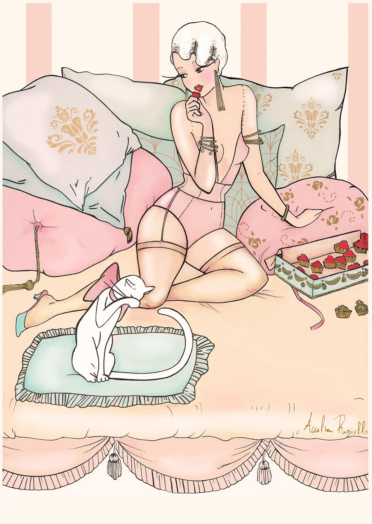 vintage art print
