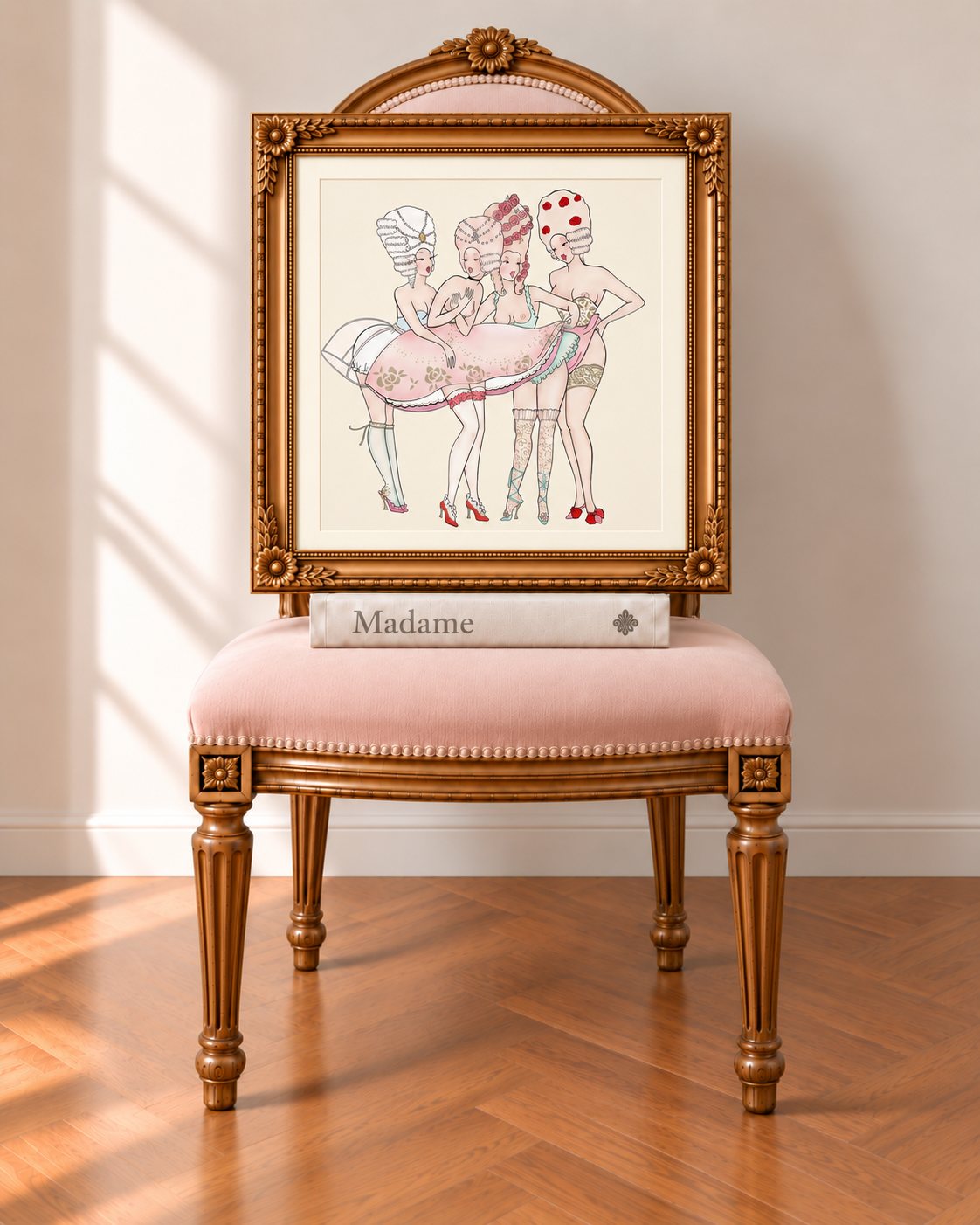 baroque art print,marie antoinette style.png