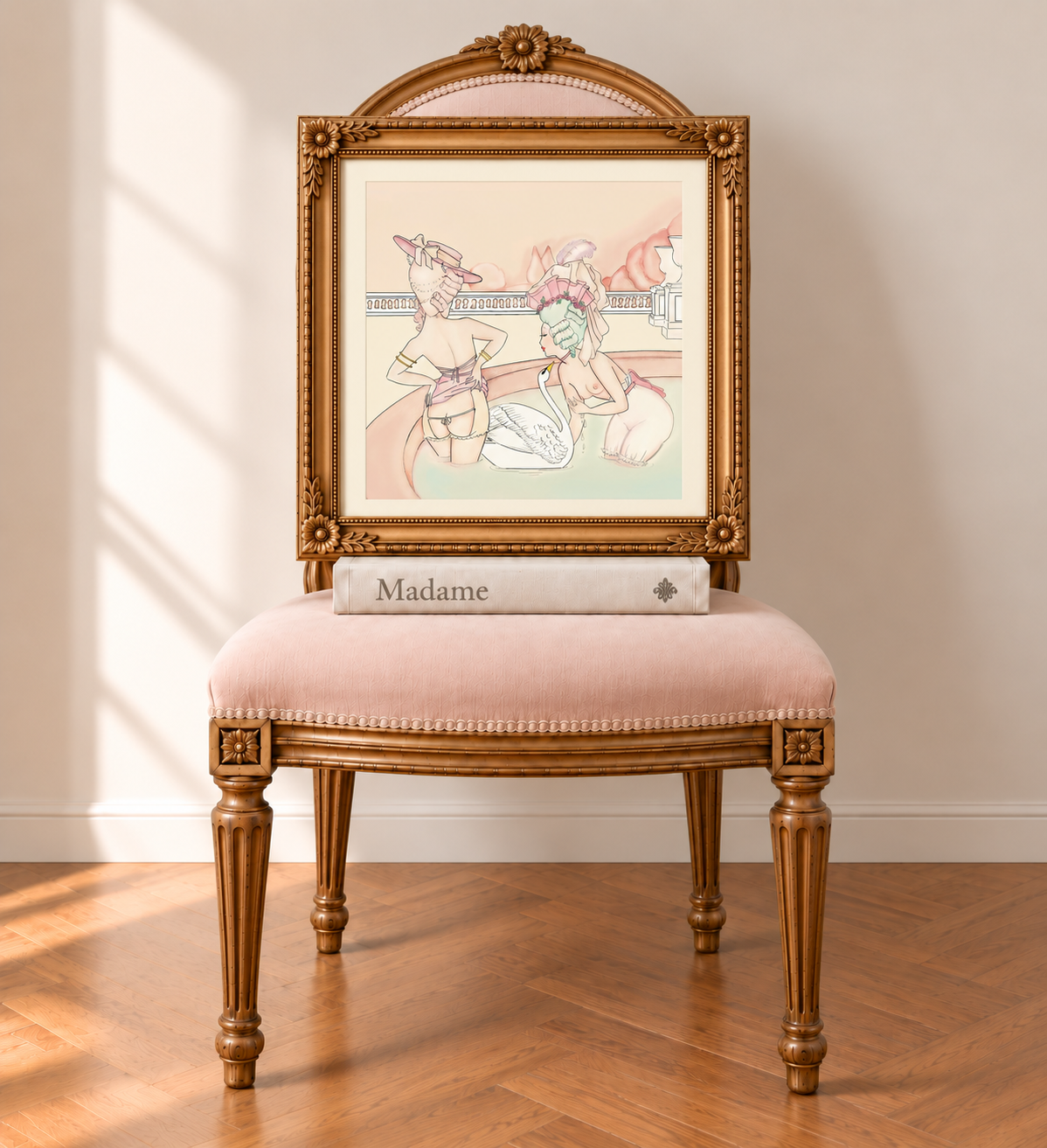 Rococo Leda
