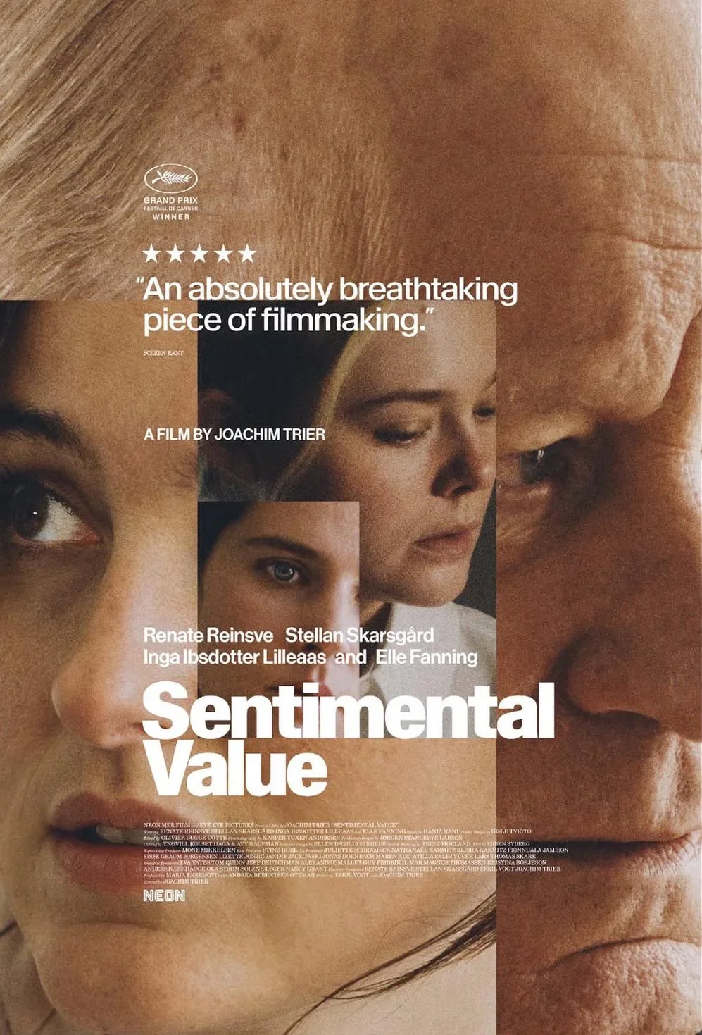 Sentimental Value Poster 2025 Watch Review Critic