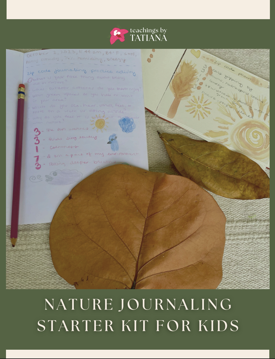Nature Journaling Starter Kit for Kids