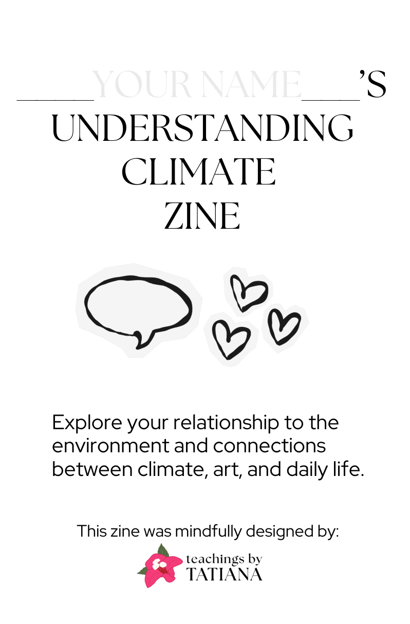 Climate Understanding Zine