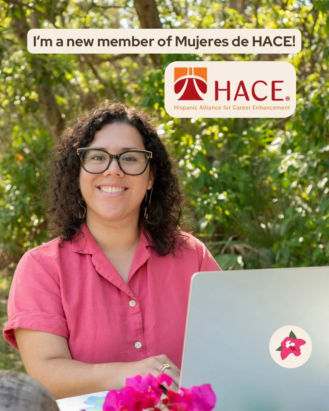 I&rsquo;m so honored to share that I&rsquo;m a member of the Fall 2025 cohort of the Mujeres de @haceonline program! 

I&rsquo;m so excited to join an ambitious group of Latinas to support each other on our entrepreneurial journeys. ☺️

I love findin