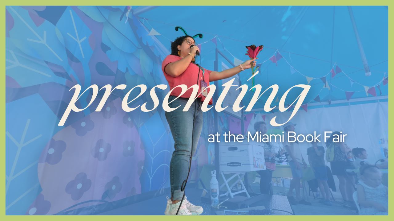 The Power of Flowers Presentation at the Miami Book Fair 2025