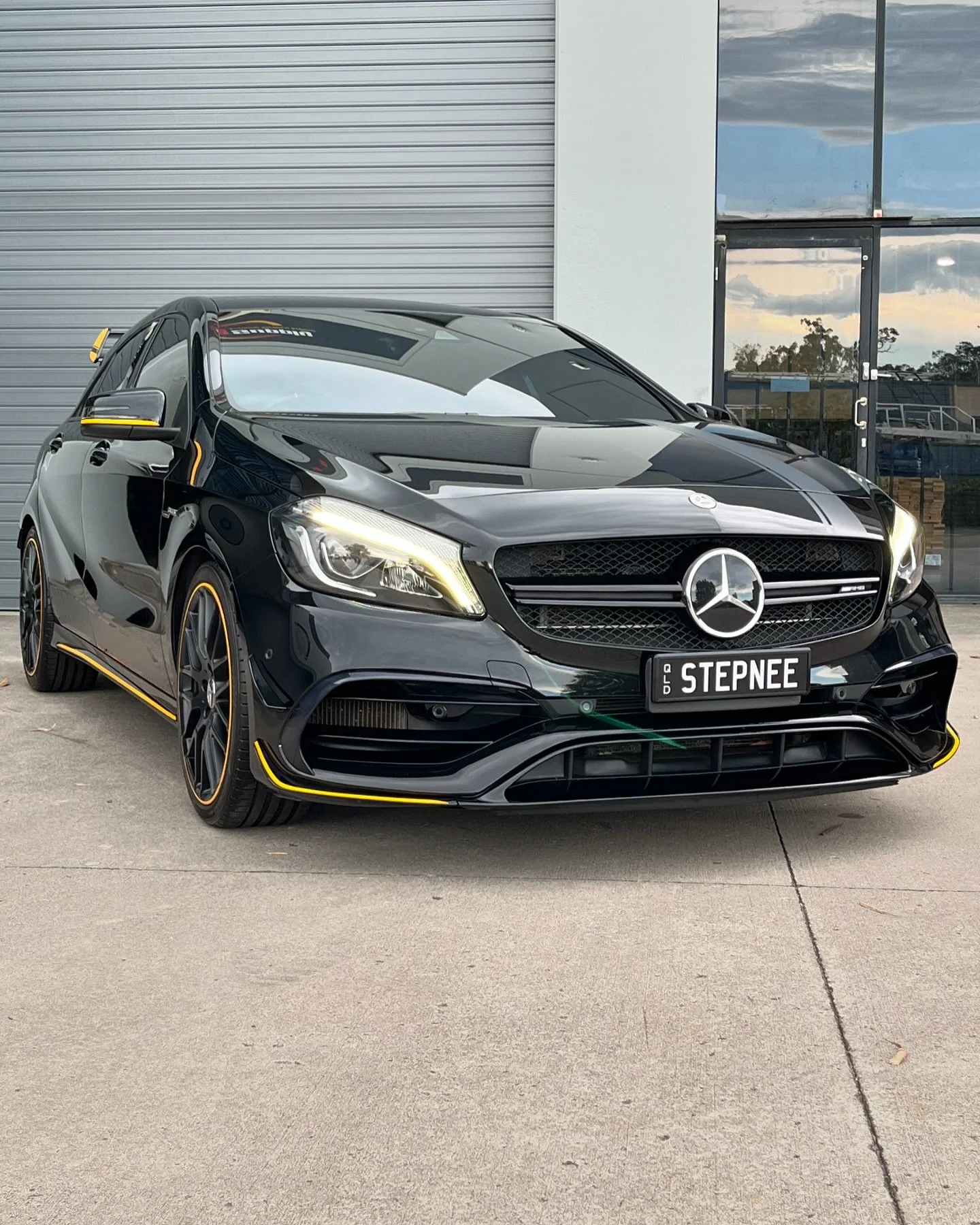 Mercedes Benz A45 AMG we detailed & ceramic coated today for @stephy.thomson 
Ceramic coating your vehicle offers an array of different benefits; if your interested dm us or call 0499 403 863.