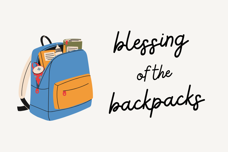 Blessing of the Backpacks in Worship