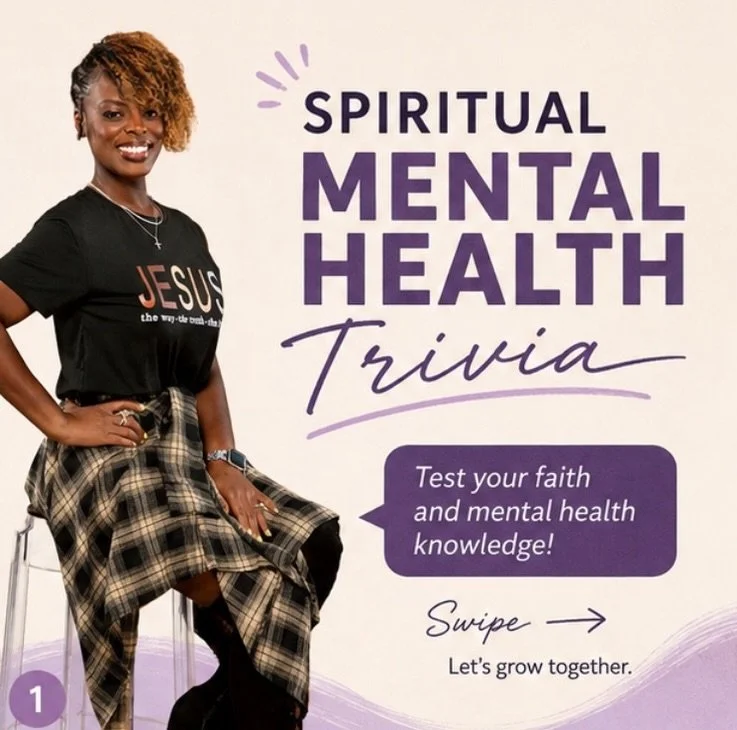 Think your faith and mental health knowledge is solid? Let&rsquo;s find out. 🧠✨ 

Healing isn&rsquo;t just about knowing Scripture. It&rsquo;s about allowing God&rsquo;s truth to transform your mind and renew the way you think.

How many did you get