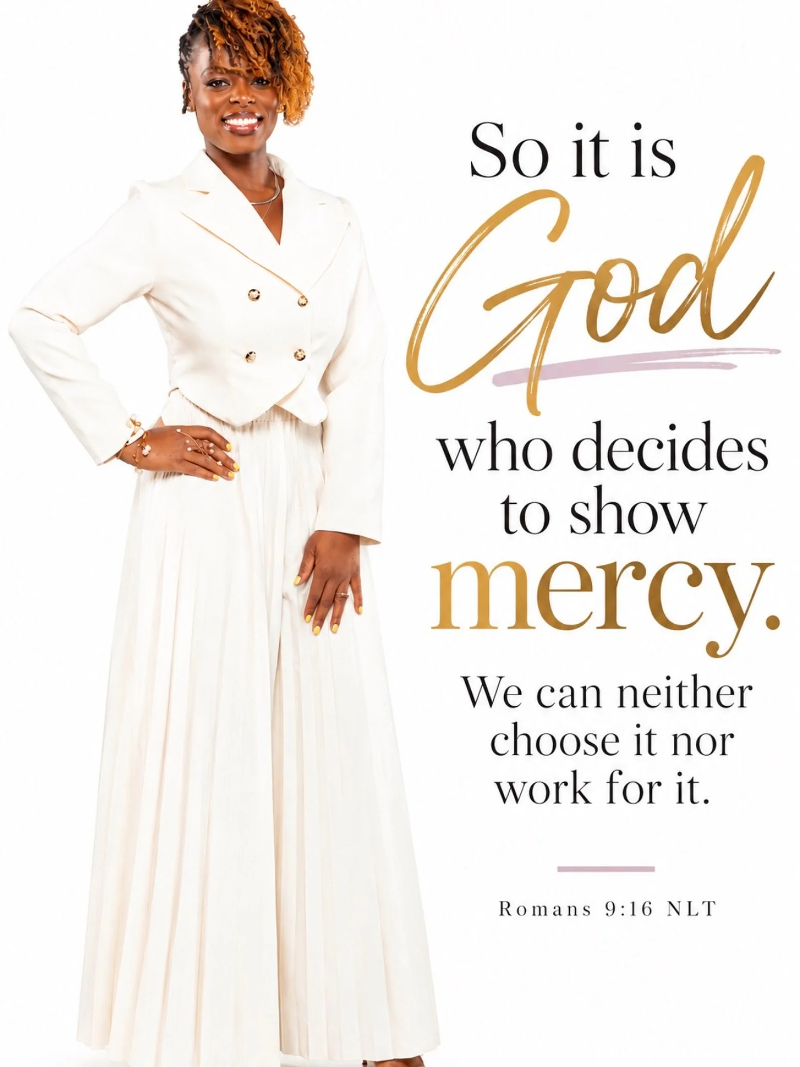 You can&rsquo;t outwork your way into God&rsquo;s mercy.

You can&rsquo;t perform for it.
You can&rsquo;t perfect yourself into it.
You can&rsquo;t earn it.

Mercy isn&rsquo;t a paycheck. It&rsquo;s a gift.

Stop exhausting yourself trying to earn wh
