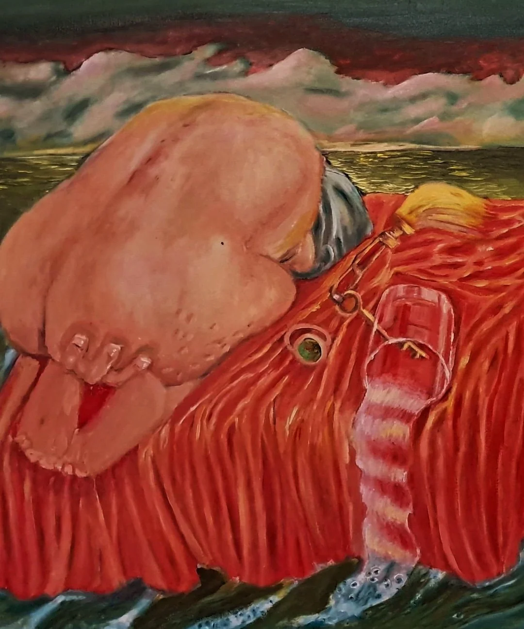 ADRIFT II - SOLD
90cm X 110cm Oil on Canvas Original