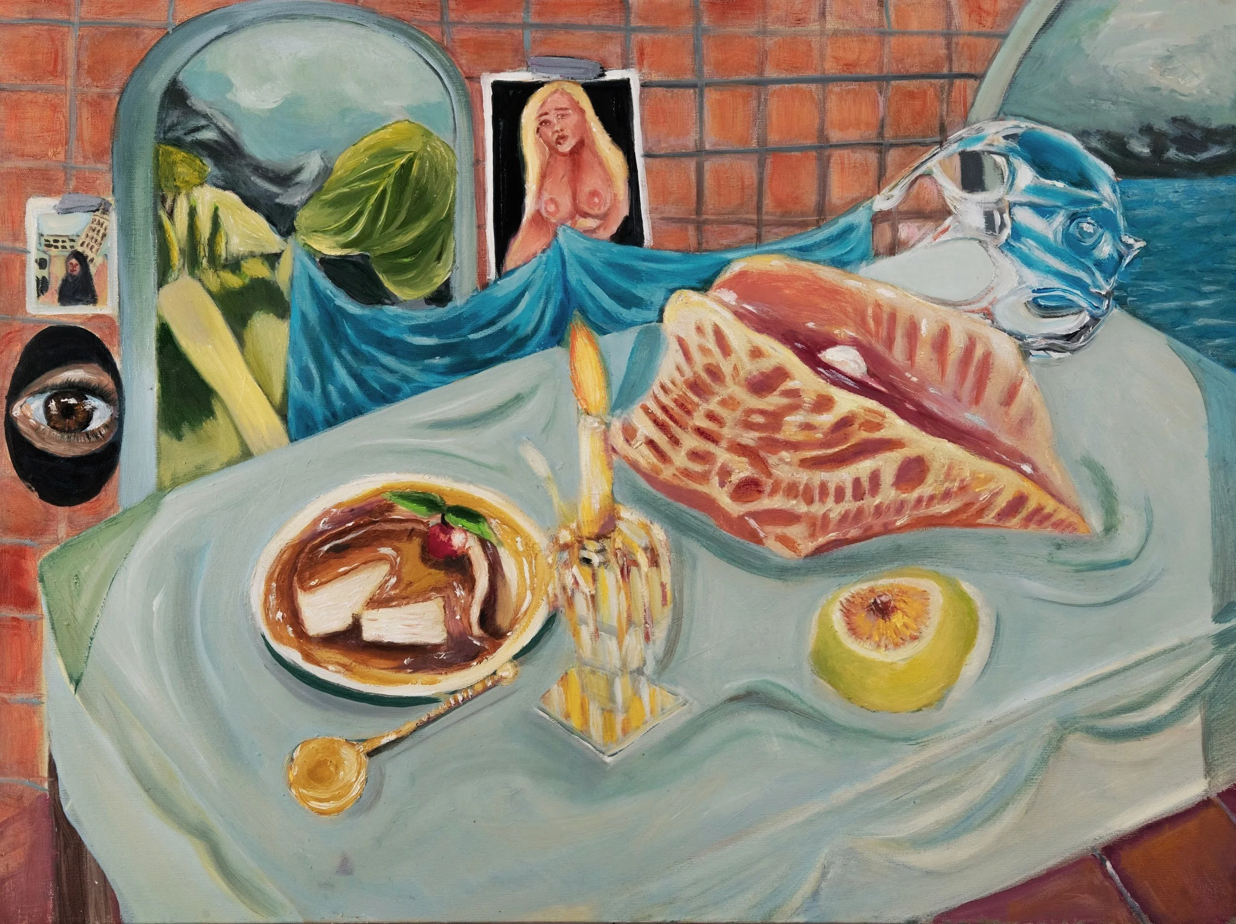 SHELL WITH SEAVIEW
80 cm x 60 cm - Oil on Canvas - Original