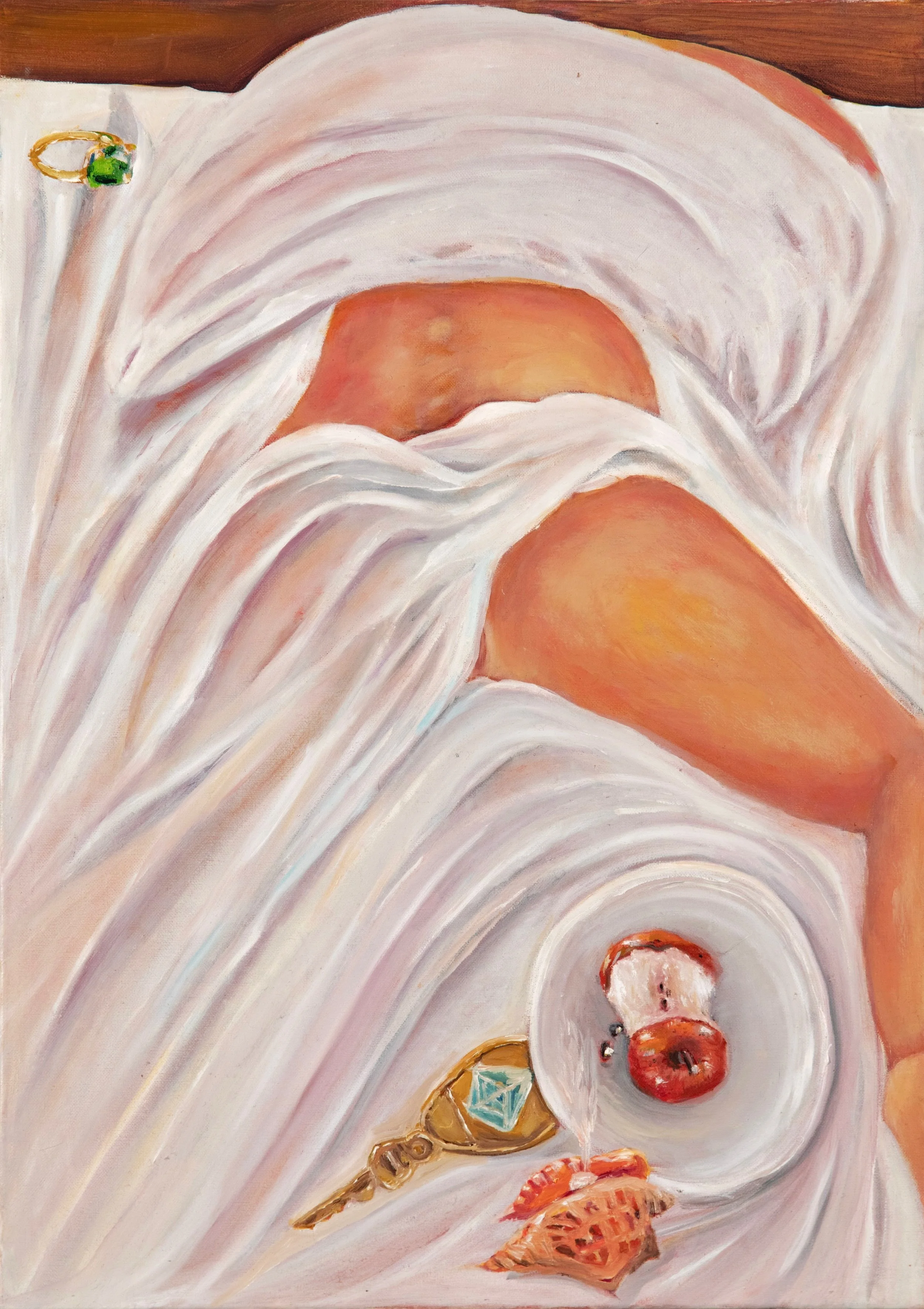 LEFT WITH SYMBOLS
50 cm x 70 cm - Oil on Canvas - Original