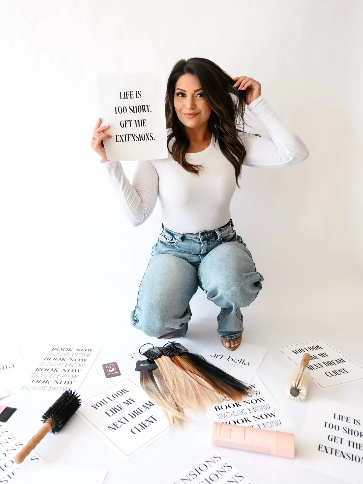 A life without extensions is not one I&rsquo;d like to know. My girls that get it, get it 🫶🏼

Book your free extension consultation with me today https://aribellastudio.com