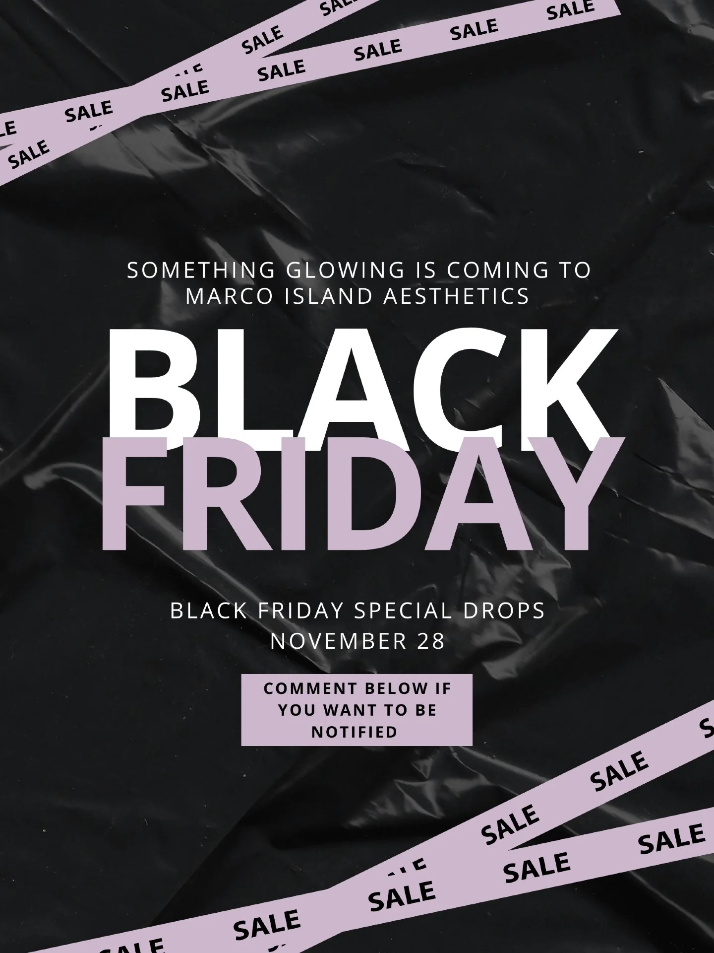 Something glowing is coming ✨
Our Black Friday deals drop soon and they will go fast.
Comment GLOW if you want the reminder.