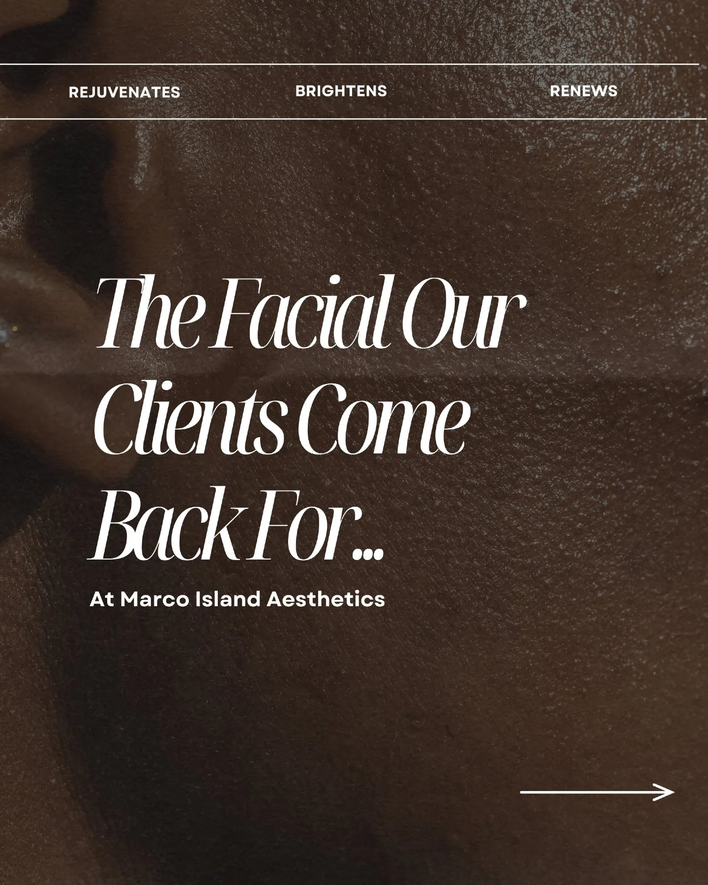 ✨ Client favorite for a reason ✨

The Signature Glowgetter Vitamin Facial is the facial our clients come back for again and again. It is designed to brighten dull skin, smooth texture and refresh your complexion with no downtime.

If you want healthy