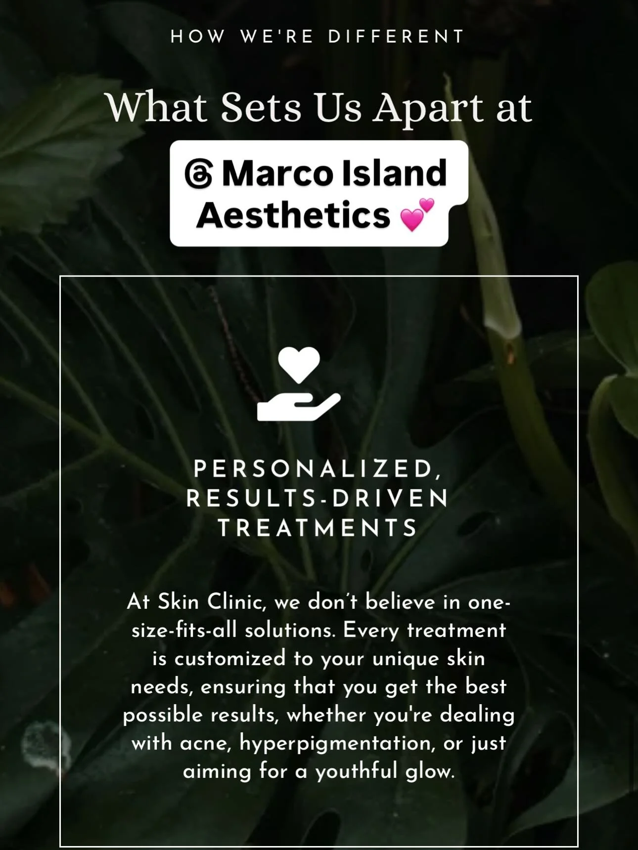 What Sets Us Apart at??