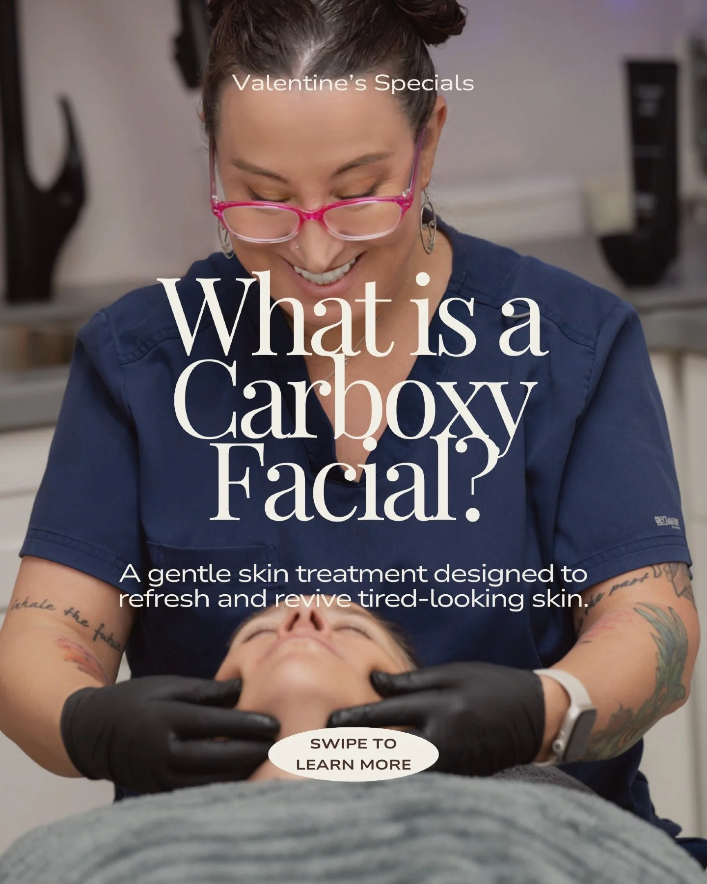 If your skin has been looking tired, dull, or just not like itself lately, this is a great place to start.

Our Carboxy Facial helps improve skin tone, texture, and overall glow while supporting healthier-looking skin from the inside out. It&rsquo;s 