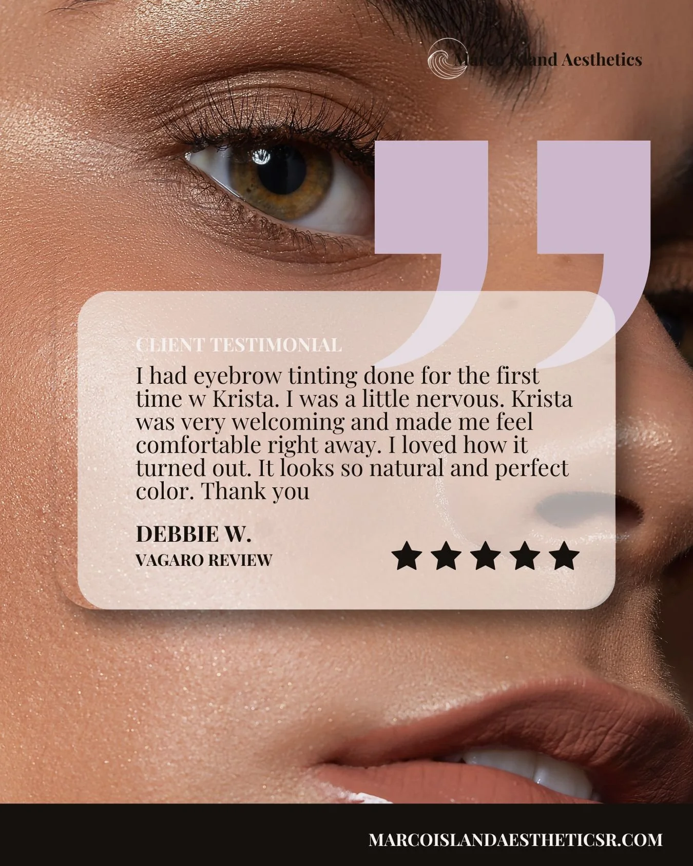 Every review reminds us why we love what we do. Thank you for trusting us with your care. 💛