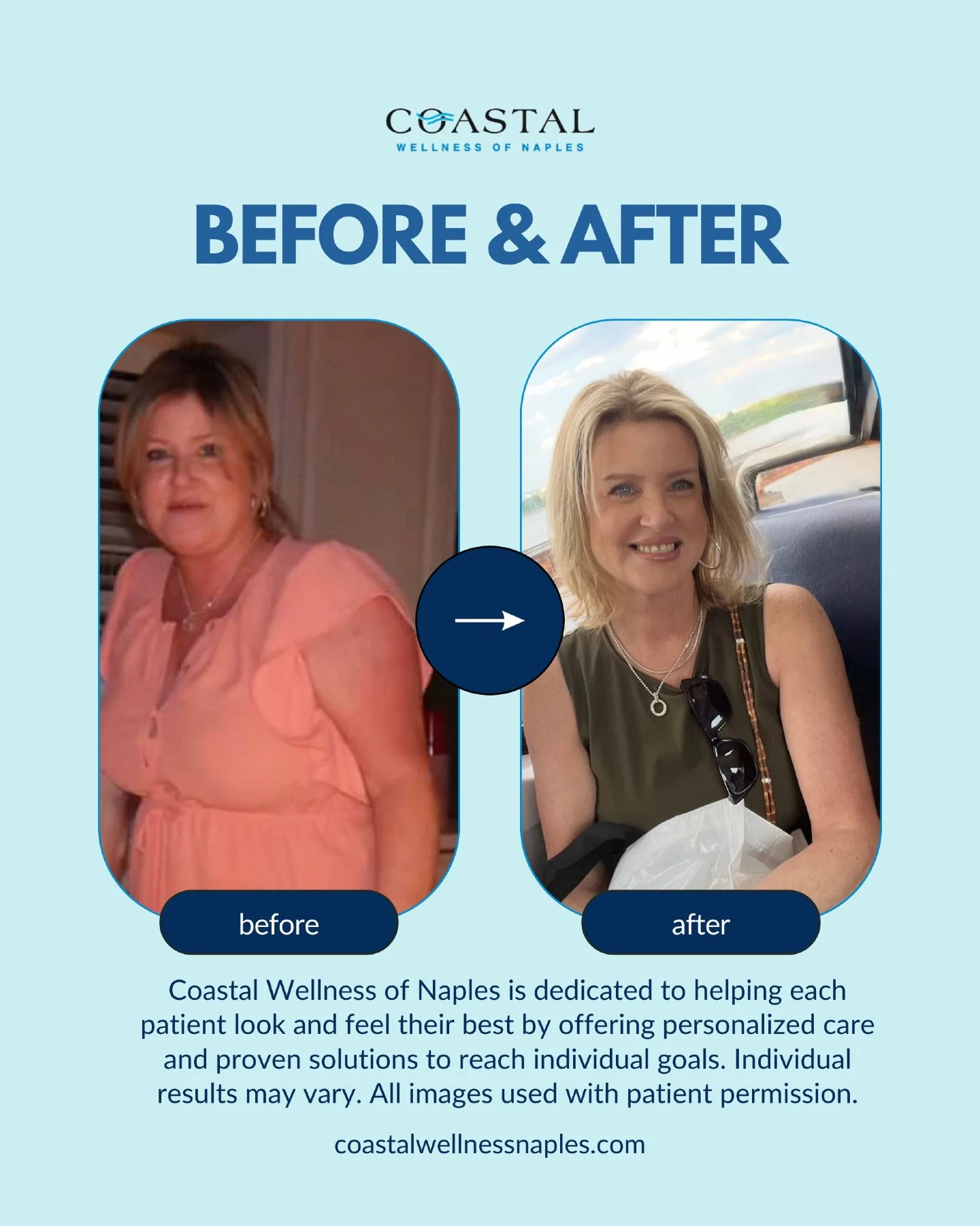 ✨ MARCO MONDAY ✨

Did you know we have a Nurse Practitioner on Marco Island every Monday?

Lisa Sikorski, APRN-BC, provides:

&bull; Medical weight loss including GLP-1 therapy
&bull; Peptide therapy
&bull; Hormone optimization for men and women

The