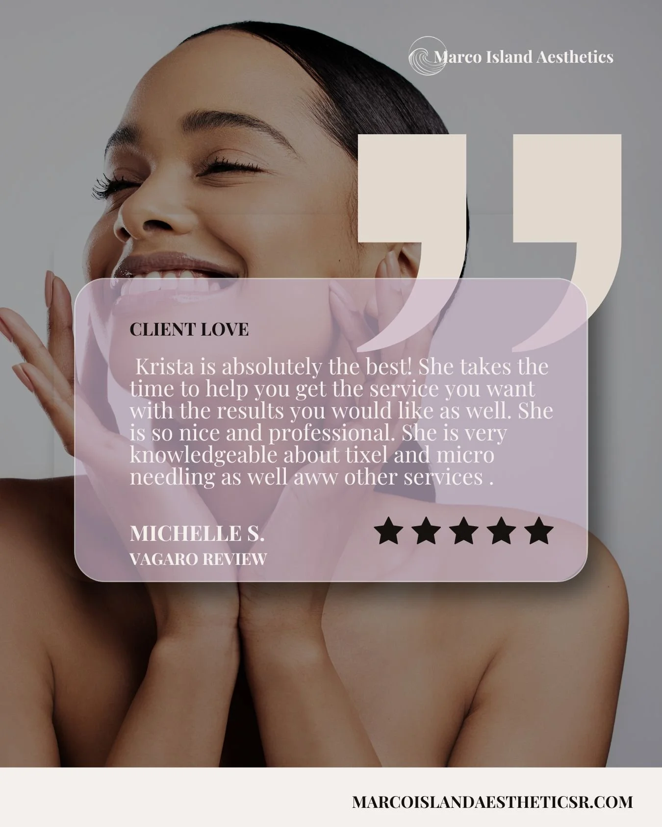We don&rsquo;t take your trust lightly. Thank you for allowing us to be part of your skincare journey.
