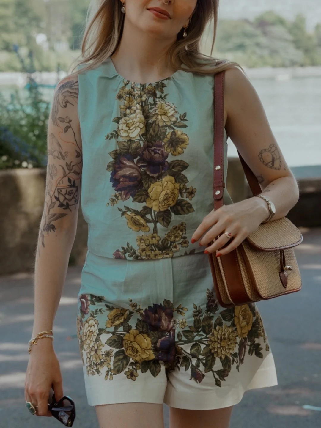 Whimsy with good tailoring.

I firmly believe that the most interesting wardrobes don&rsquo;t choose between elegance and personality.

They make room for both.

A floral border. A structured silhouette. A little romance balanced by thoughtful detail