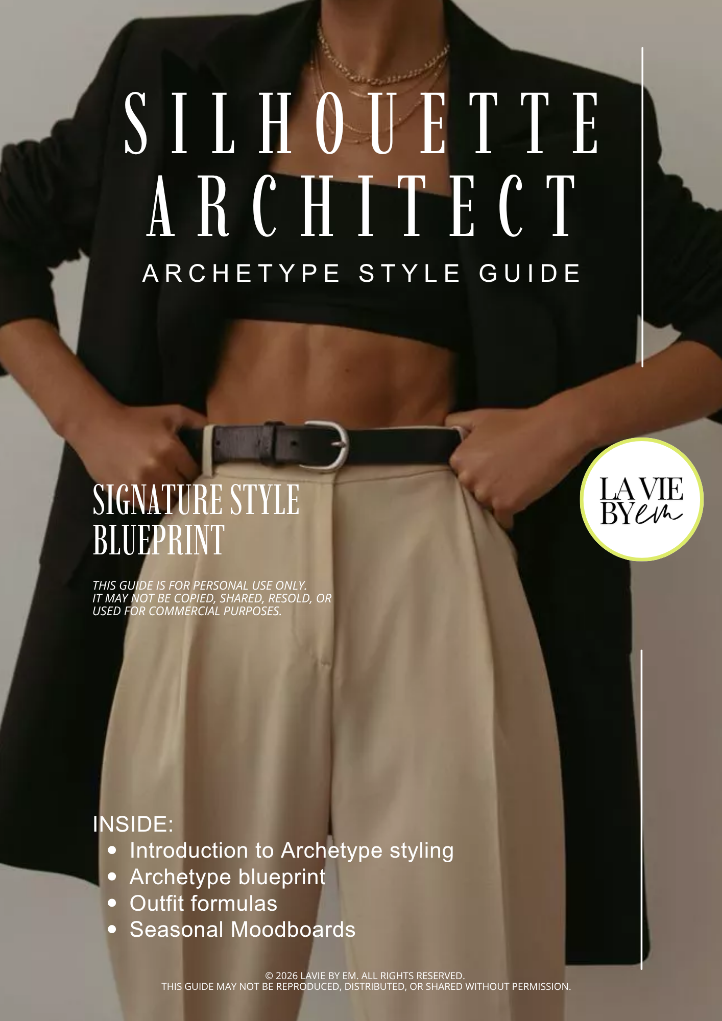 The Silhouette Architect + Inspiration Library