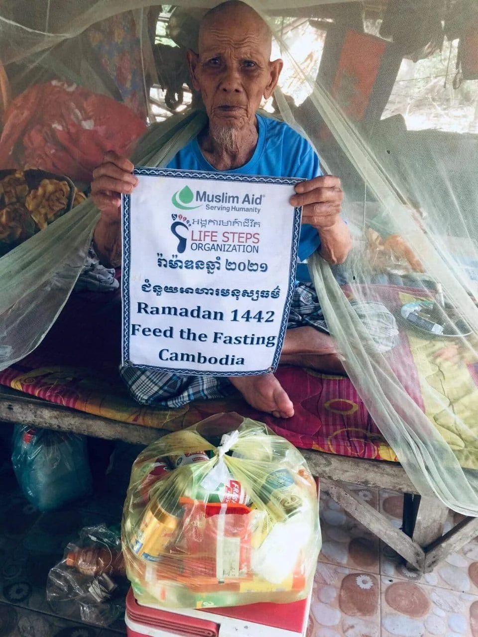 LSO Distributed Food Package During The Month of Ramadan and Covid-19 Pandemic in 2021