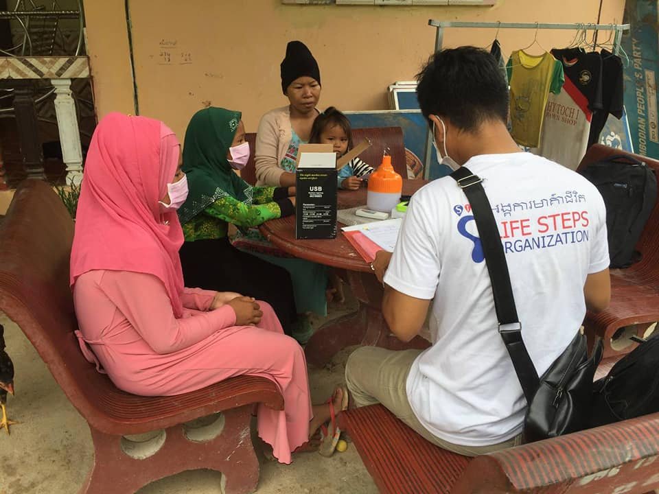 LSO Team Visited Sponsored Children In Kampong Chhnang Province