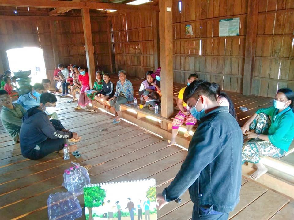 LSO-SM Team of AIMS Project Had Conducted Business Literacy Training (BLT) And Distributed Farmer Dairy Book In Ratanak Kiri Province