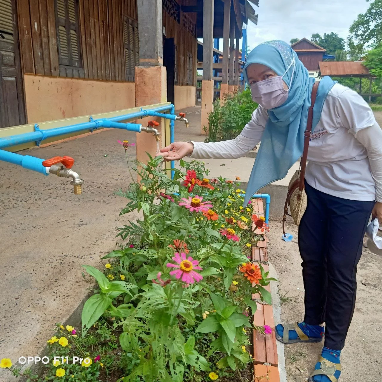 LSO Team Visited School Water System and Big Handpump Well At Kampong Chhnang and Pursat Provinces