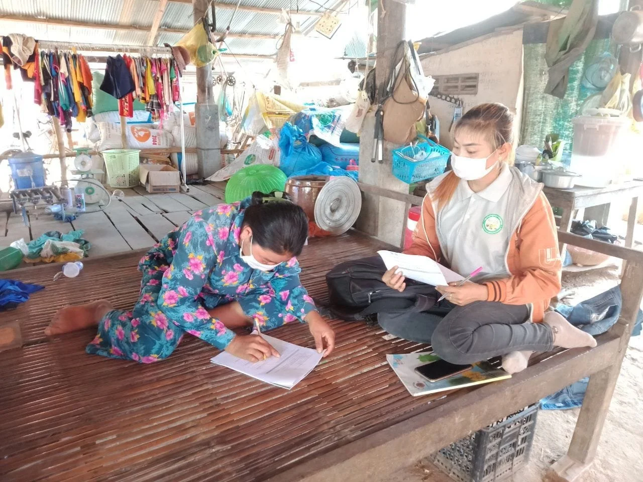 LSO-SM Team of AIMS Project Continued To Conduct Business Literacy Training (BLT) For Farmers in Kampong Thom Province