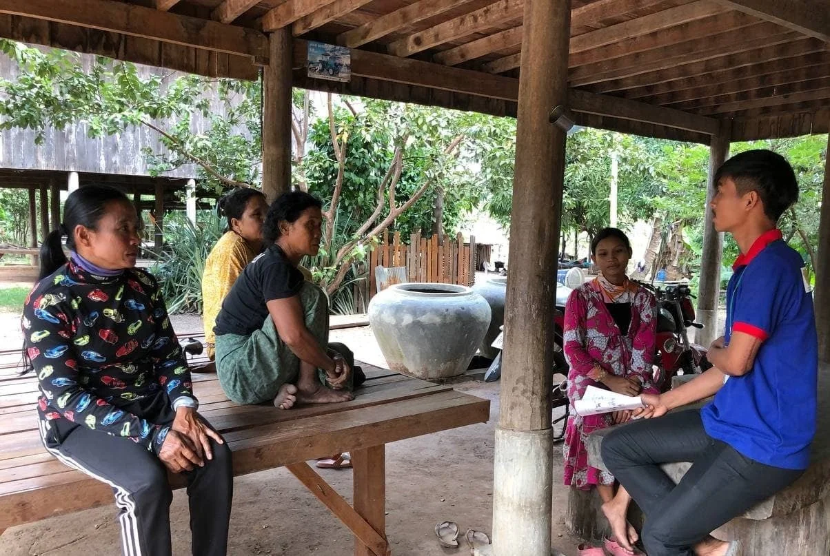 LSO-SM Team of AIMS Project Went To Collect Baseline Data And Conducted Business Literacy Training (BLT) at Ratanak Kiri And Preah Vihear Provinces