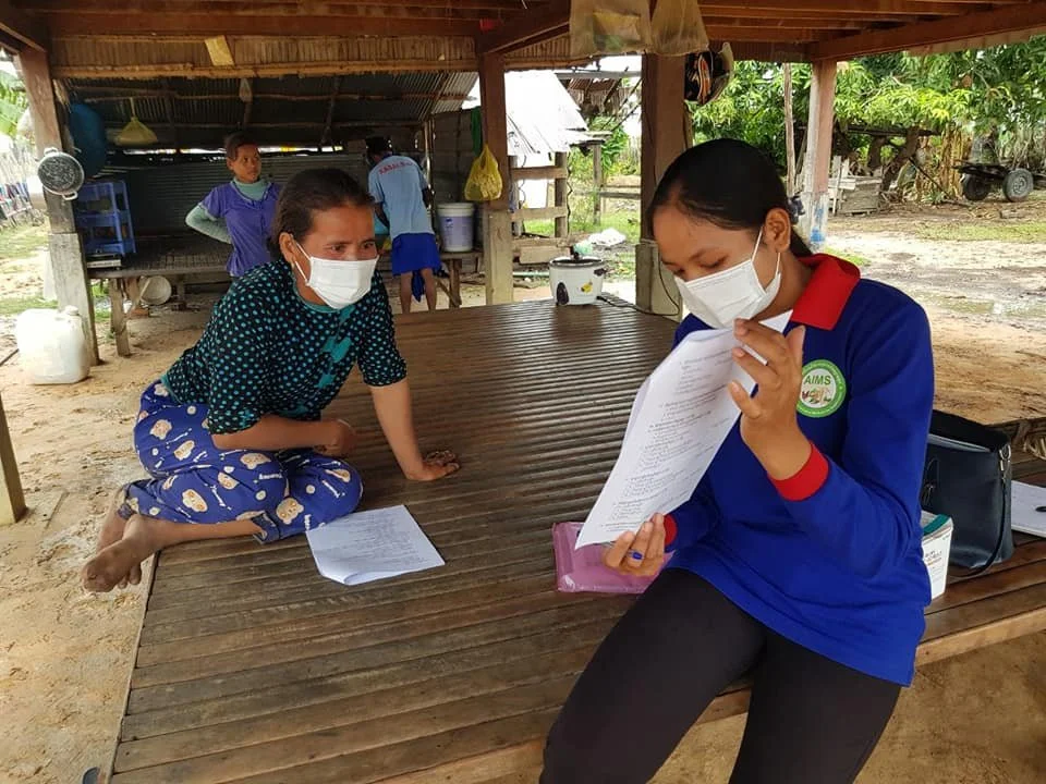 The SM Team Conducted Business Literacy Training For Farmers in Sambour Village of Kampong Thom Province