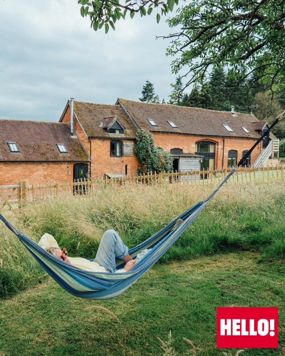 Featured this week in @hellomag 📰 ✨ 

&ldquo;I went in search of the ultimate luxe group getaway &ndash; and found the perfect rustic haven&rdquo;

&ldquo;Redford Farm Barns in Shropshire is a duo of unique self-catering barns, just ten miles from t