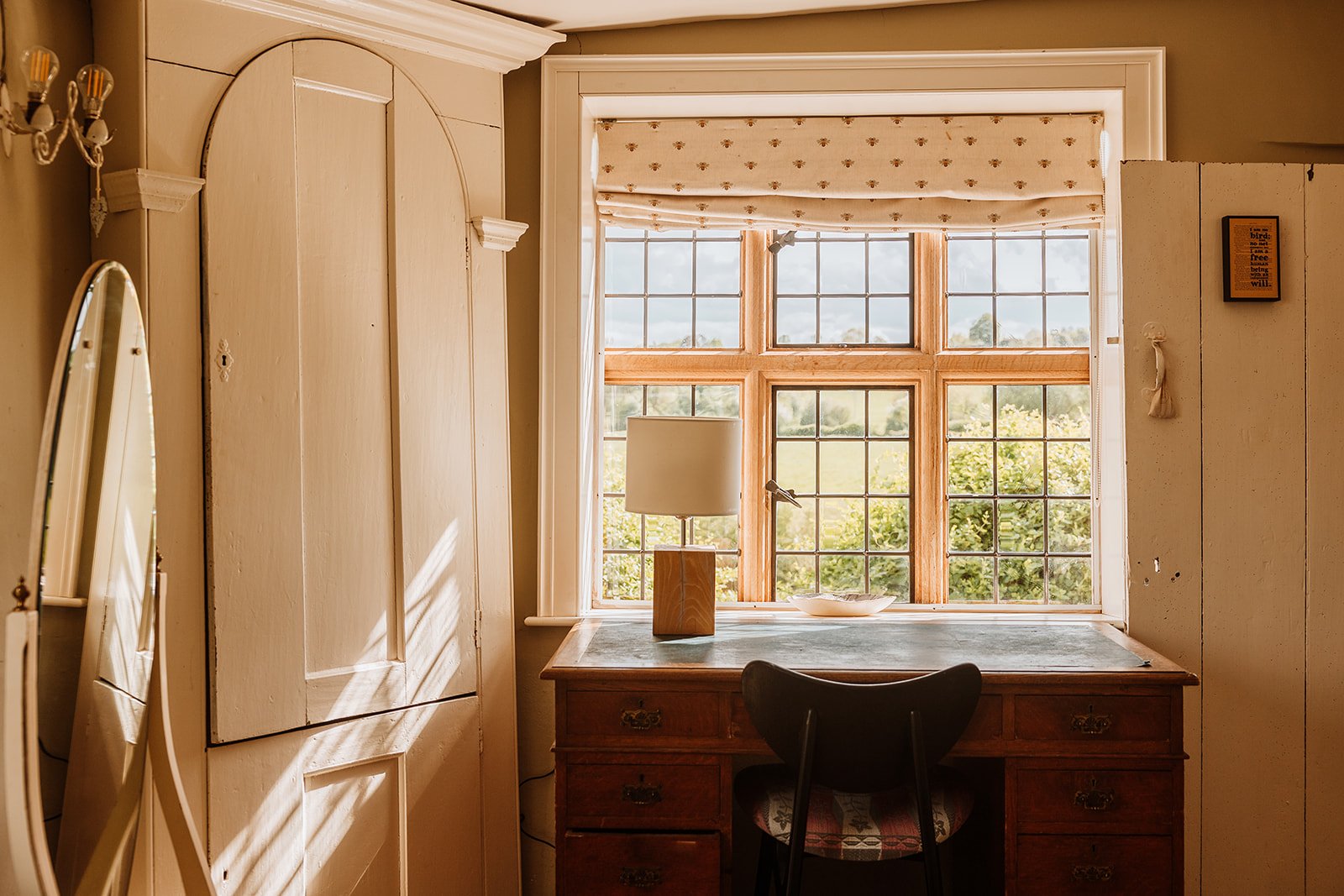 Redford Fram Stays farmhouse bedroom view