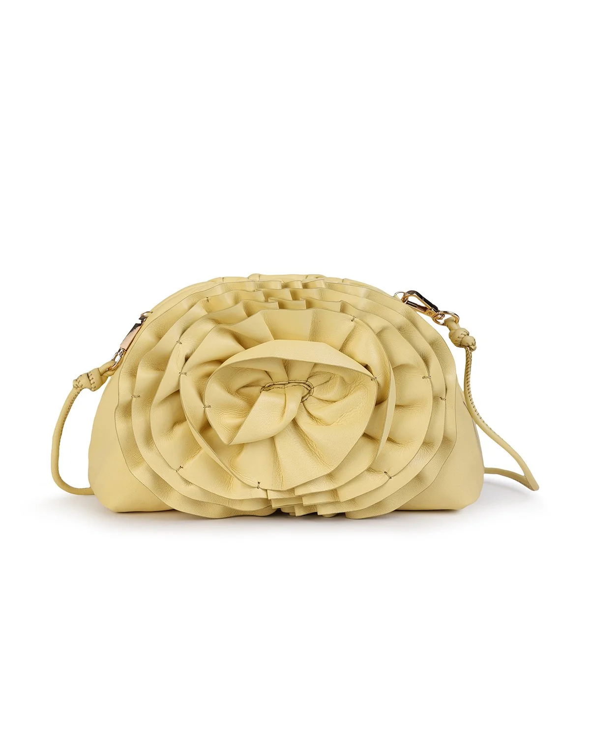 AYA Frame Clutch - Pale Yellow