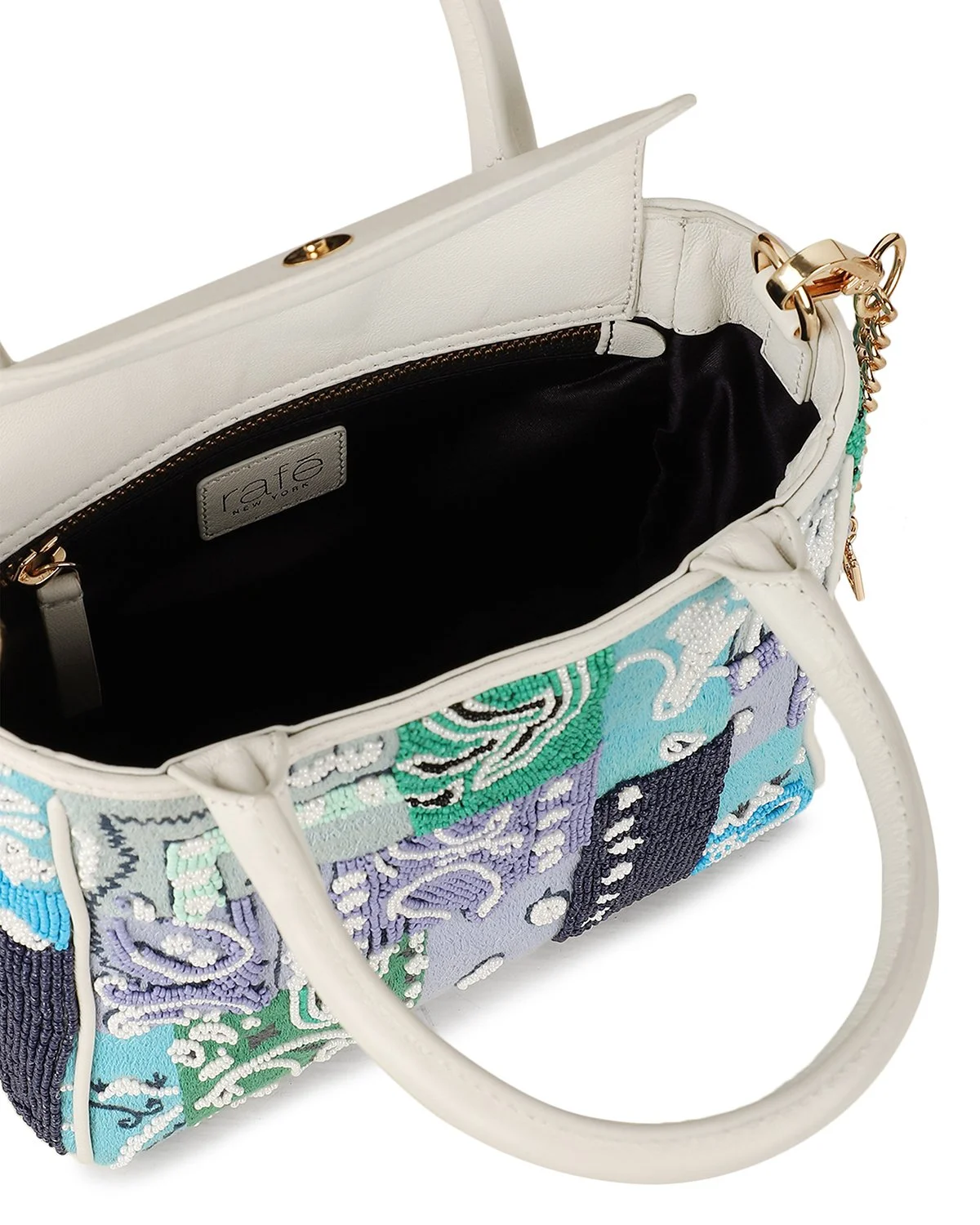 KAYA Small Tote Crossbody - White — RAFE New York