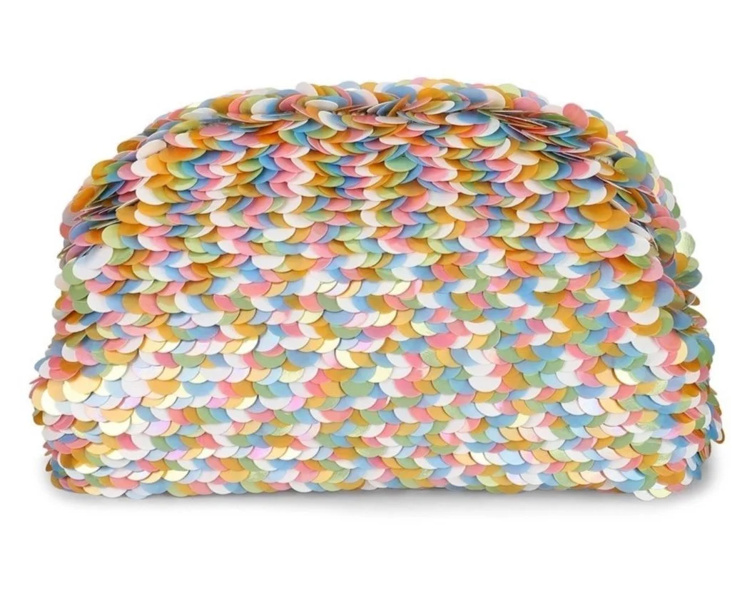 AYA Frame Clutch - Pastel Multi Paillettes