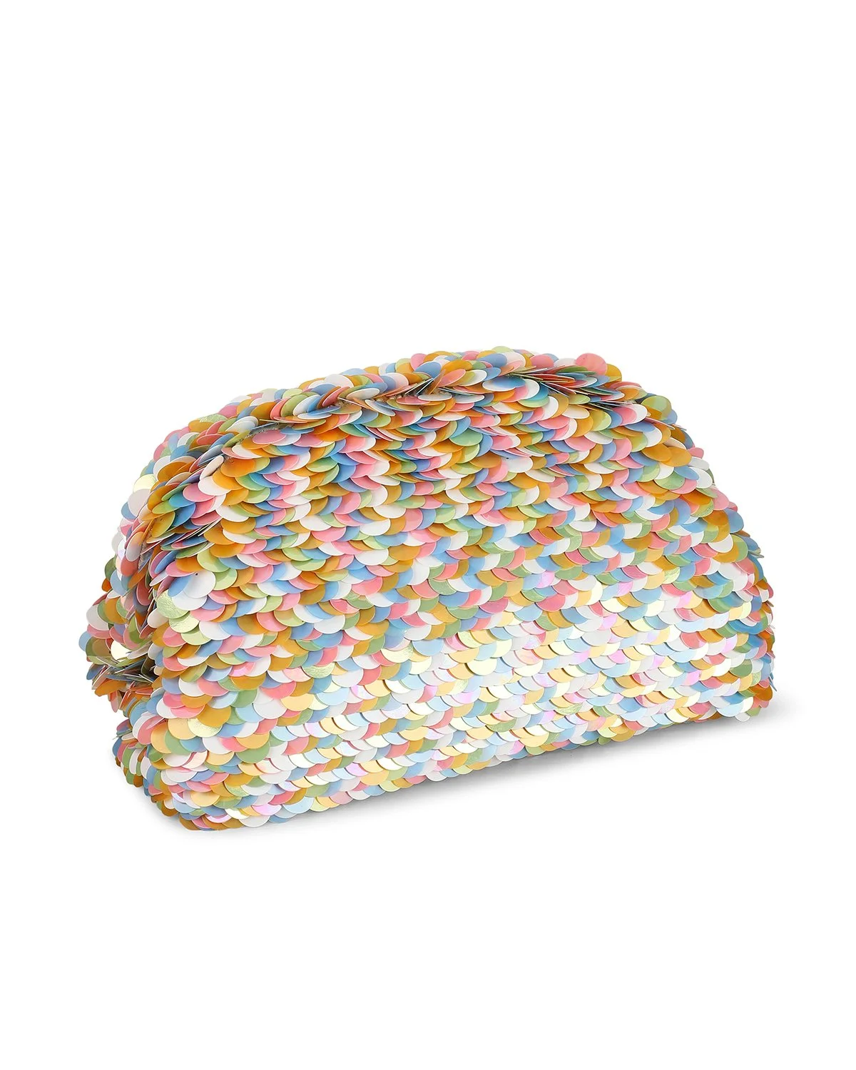 AYA Frame Clutch - Pastel Multi Paillettes