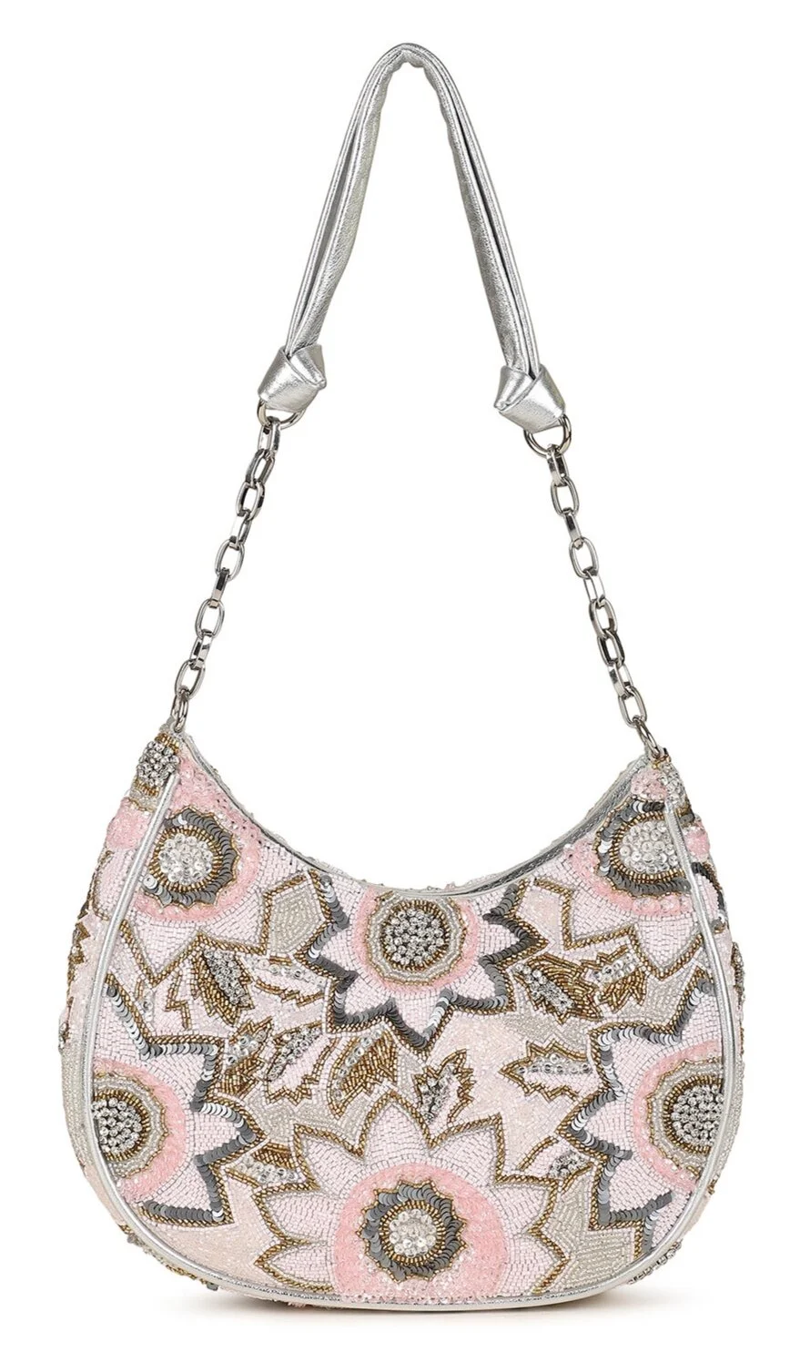 RAYA Beaded Bag - Pink Multi — RAFE New York