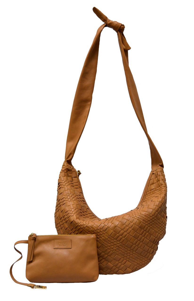 RYMN Woven Hobo - Camel