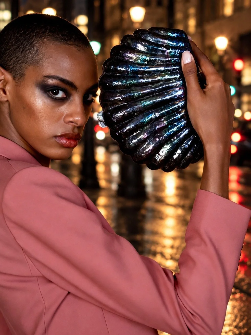 #canitellyou... some things are worth keeping forever. ✨ 

Meet VENUS, our sculptural minaudi&egrave;re in luminous violet shell inlay. Inspired by the magnificent giant clams I discovered while snorkeling in Coron, Philippines, the #venusminaudiere 