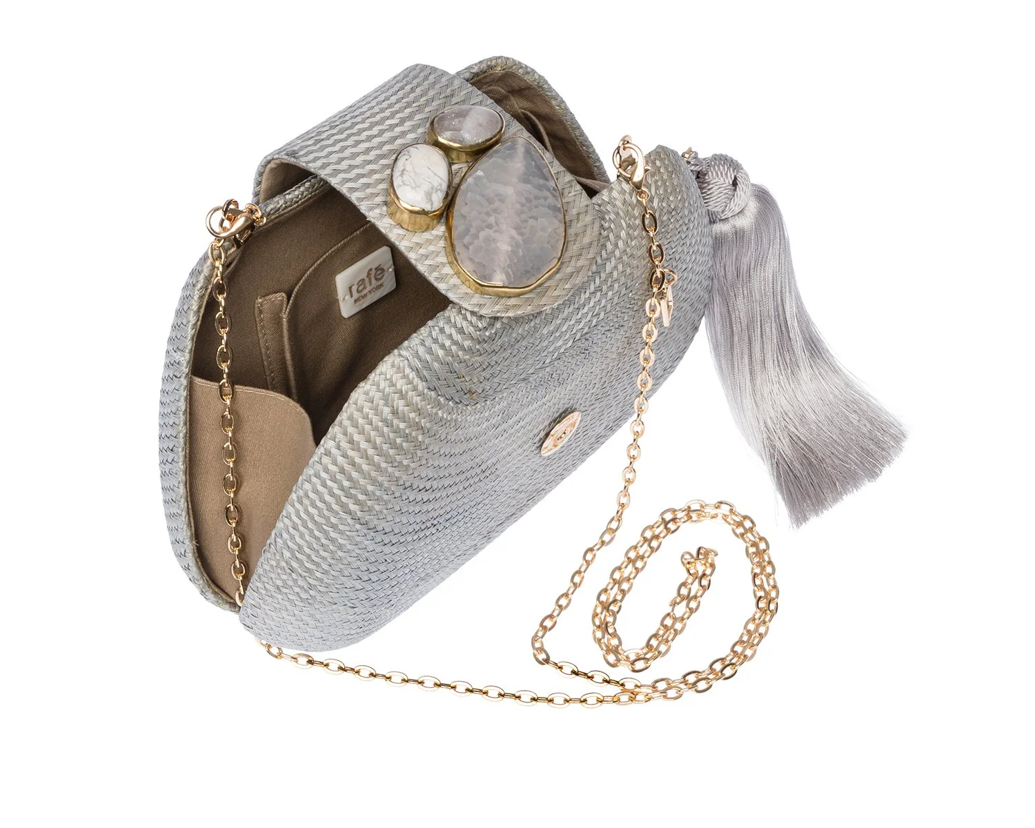 TAMU Bean Clutch - Light Grey