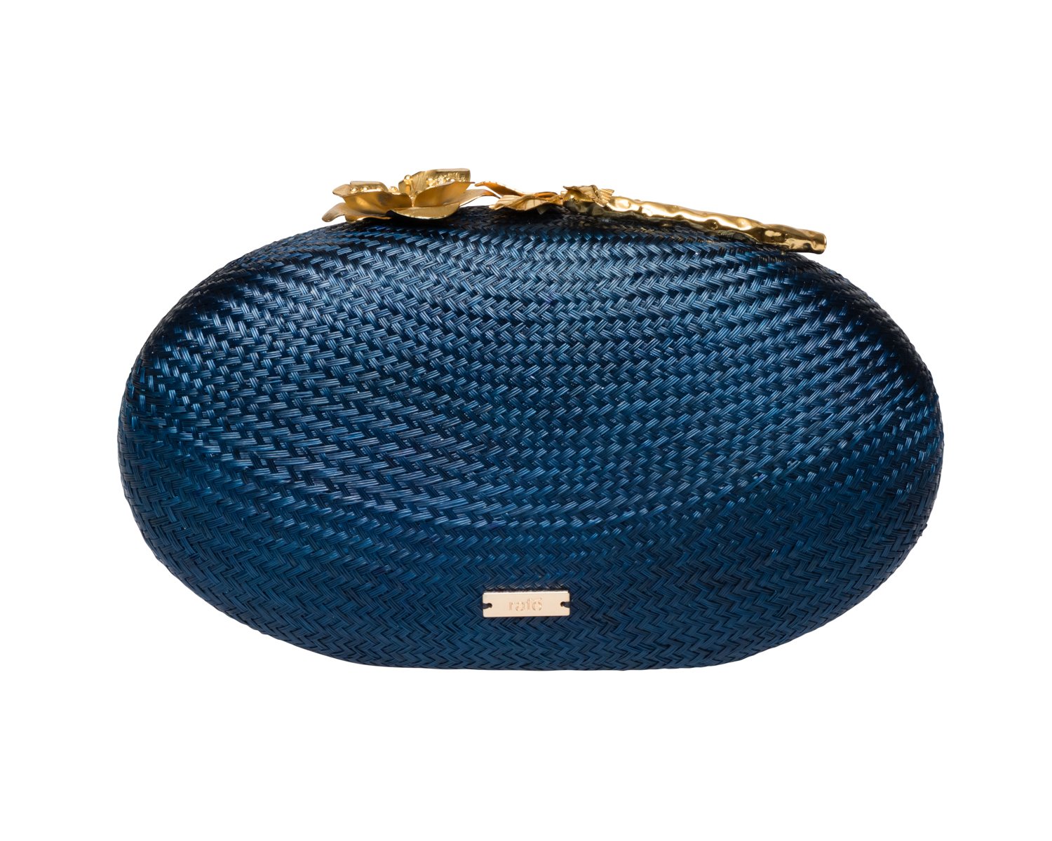 JOANNA Oval Clutch - Navy