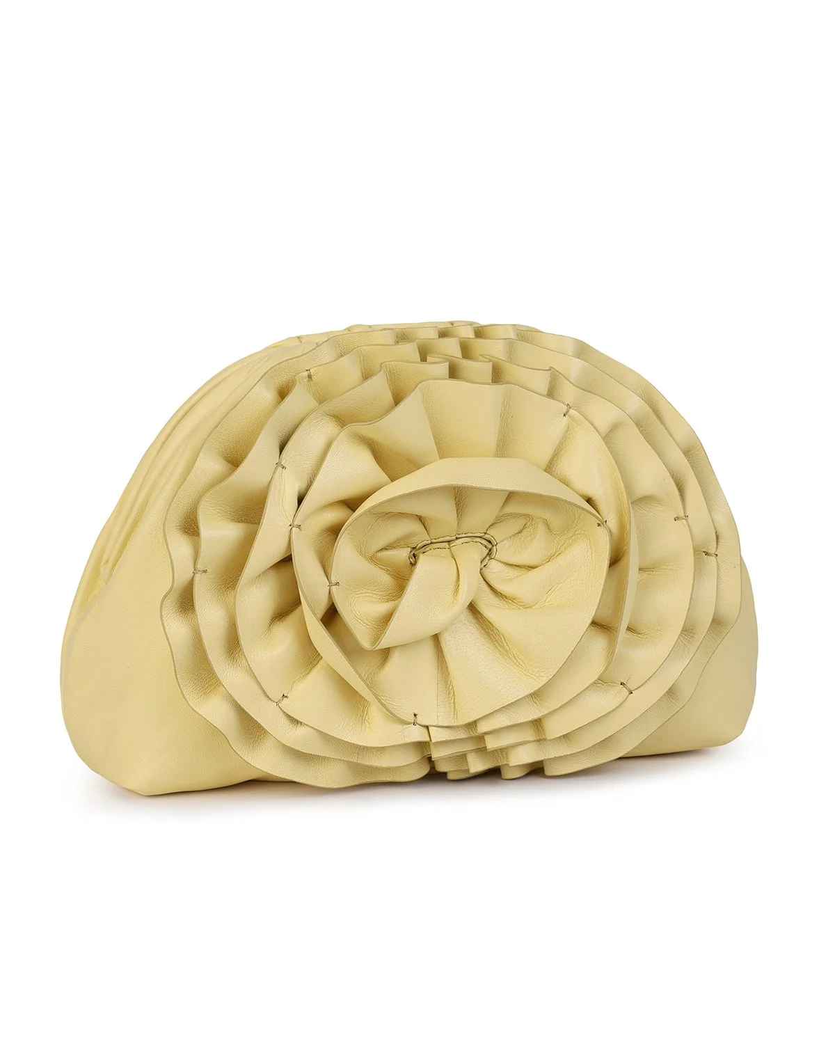 AYA Frame Clutch - Pale Yellow