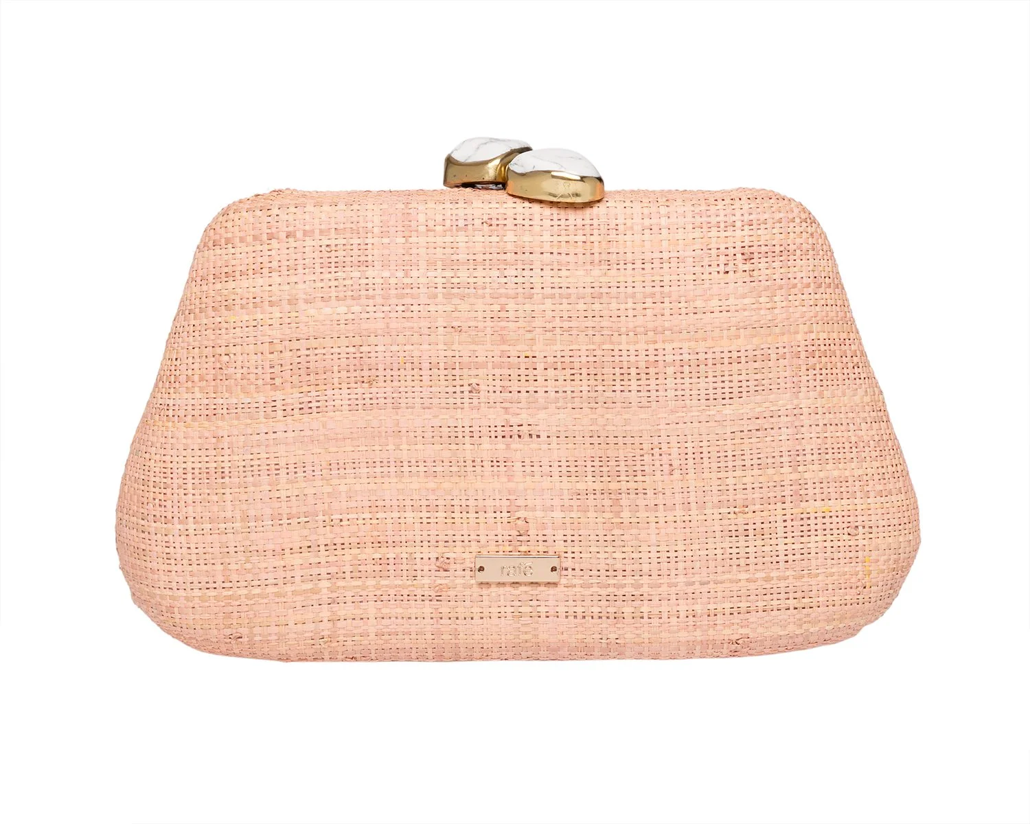 ROSIE Camelia Clutch - Pale Pink