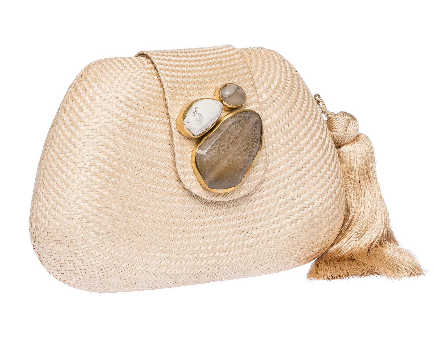 TAMU Bean Clutch - Cream