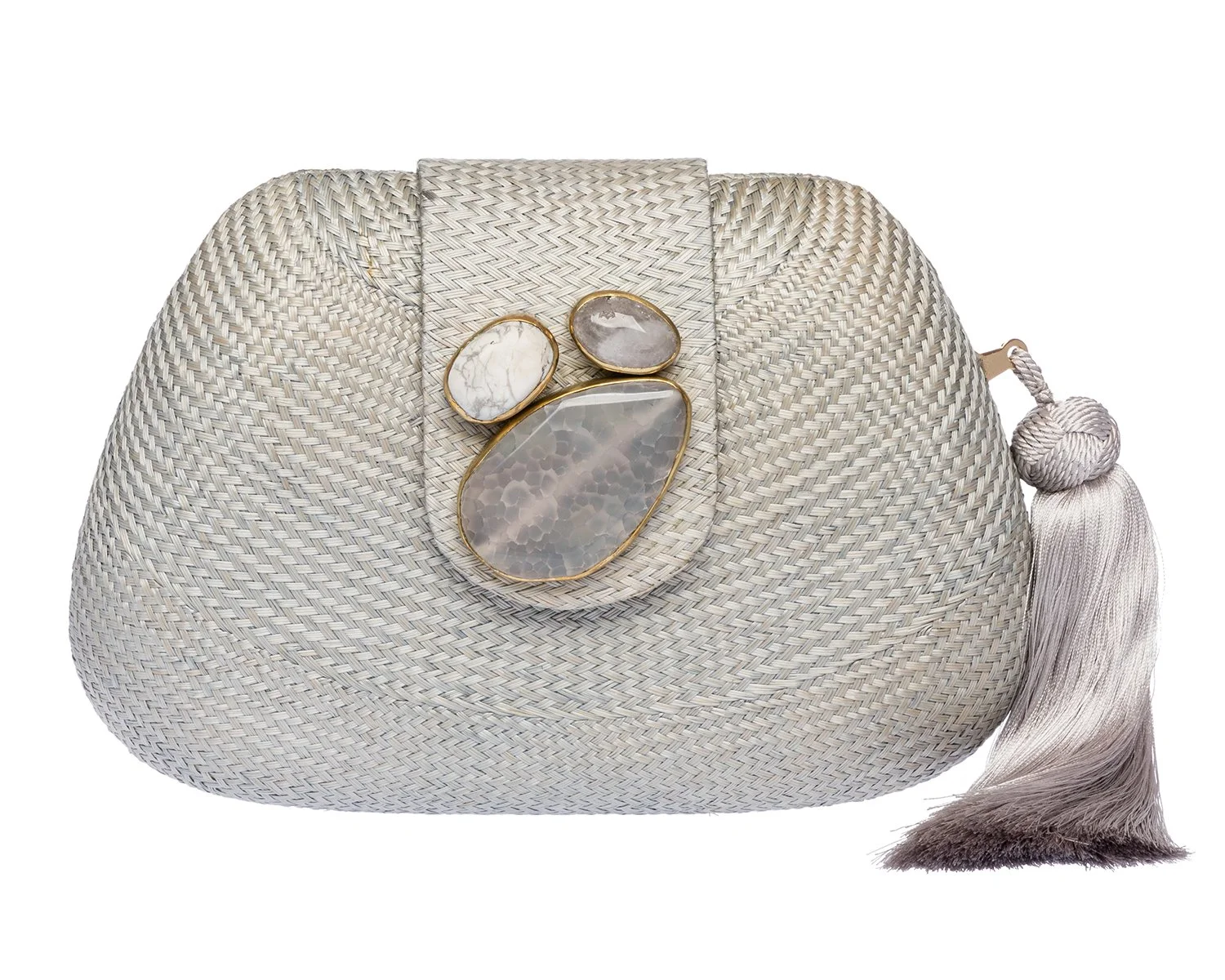 TAMU Bean Clutch - Light Grey