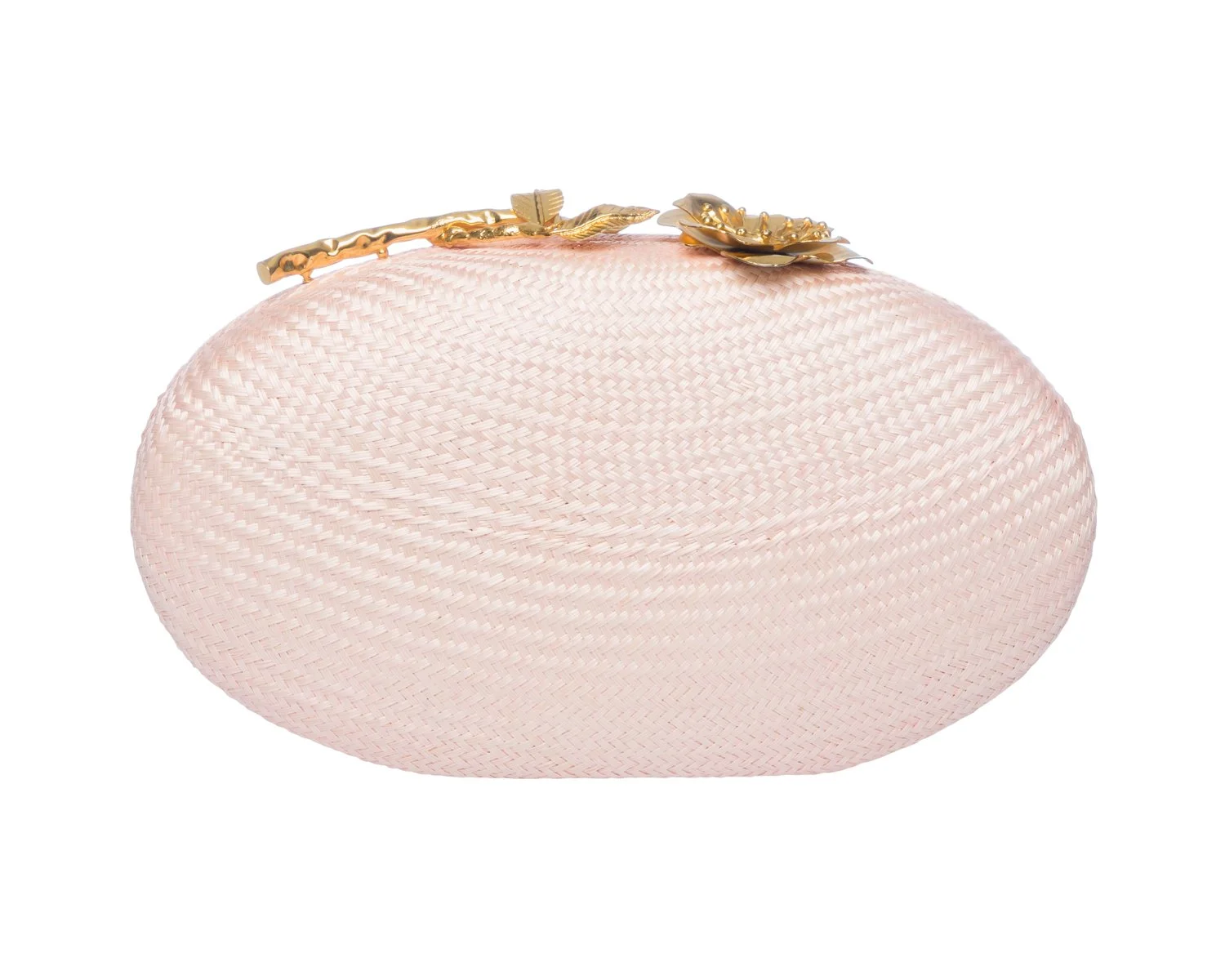 JOANNA Oval Clutch - Pale Pink