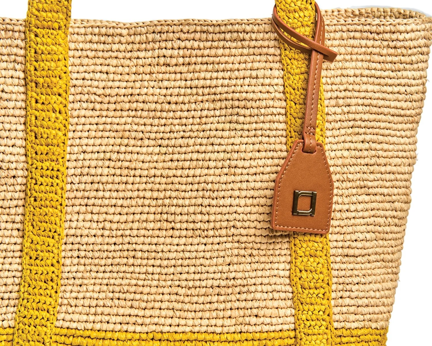 BOAT TOTE Large  - Natural / Lemon
